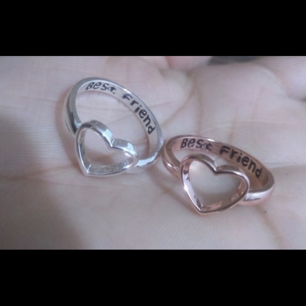 *Last One*  Best Friend Heart Ring - Picture 10 of 14
